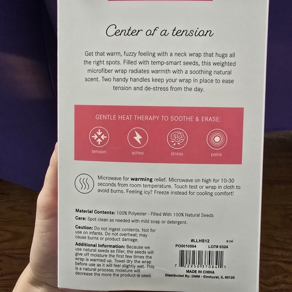 Hot Stuff Neck Wrap Pink - Picture 4 of 4